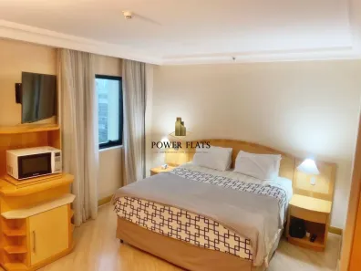 Apartamento com 1 Quarto para alugar, 30m² no Higienópolis, São Paulo