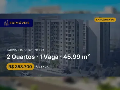Apartamento com 2 Quartos à venda, 45m² no Jardim Limoeiro, Serra