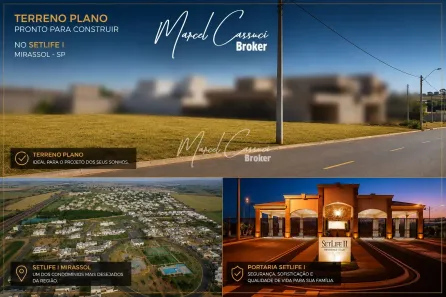 Lote/Terreno à venda, 253m² no Setlife Mirassol, Mirassol