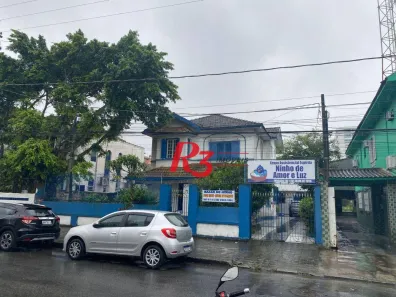Lote/Terreno à venda, 755m² no Macuco, Santos
