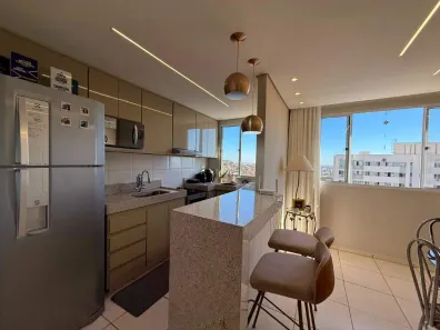 Apartamento com 2 Quartos para alugar, 47m² no Palmeiras, Belo Horizonte