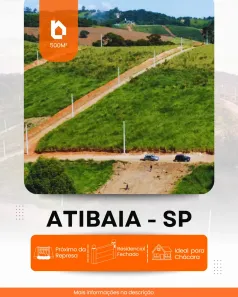 Lote/Terreno à venda, 500m² no Jardim Colonial, Atibaia