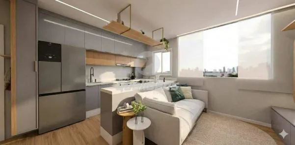 Apartamento com 2 Quartos à venda, 52m² no Vila Nossa Senhora das Vitórias, Mauá
