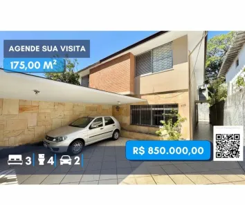 Sobrado com 3 Quartos à venda, 175m² no Jardim Bonfiglioli, São Paulo