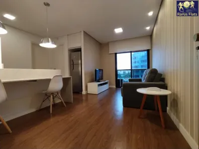 Flat com 1 Quarto para alugar, 40m² no Itaim Bibi, São Paulo