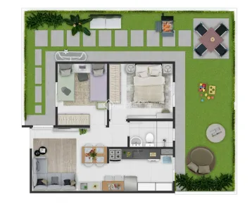 Apartamento com 2 Quartos à venda, 73m² no Hípica, Porto Alegre