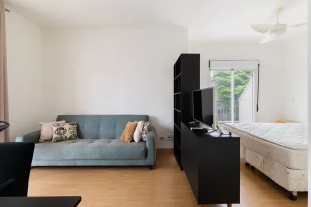 Apartamento com 1 Quarto para alugar, 45m² no Consolação, São Paulo