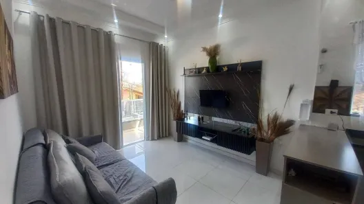 Casa de Condomínio com 2 Quartos à venda, 62m² no Maracanã, Praia Grande