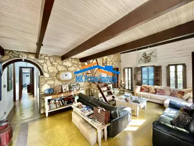 Casa de Condomínio com 3 Quartos para alugar, 440m² no Moinho Velho, Embu das Artes