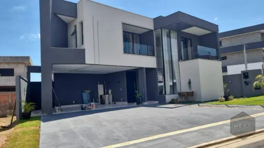 Casa de Condomínio com 4 Quartos à venda, 272m² no Jardins Barcelona, Senador Canedo