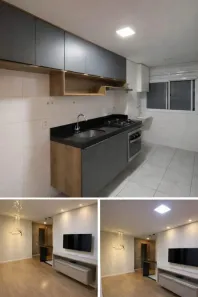 Apartamento com 3 Quartos para alugar, 56m² no Portais (Polvilho), Cajamar