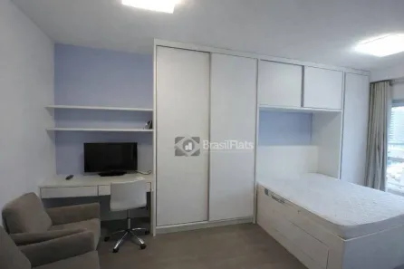 Apartamento com 1 Quarto para alugar, 36m² no Brooklin Paulista, São Paulo