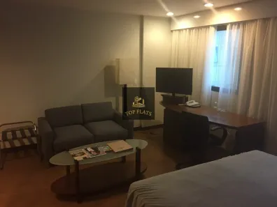 Flat com 1 Quarto para alugar, 35m² no Indianópolis, São Paulo