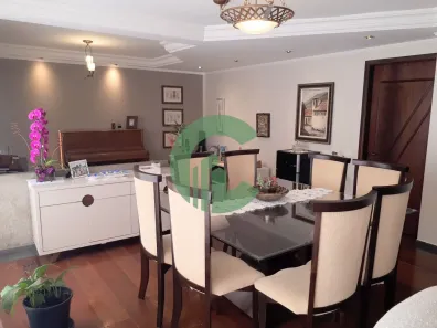 Apartamento com 4 Quartos para alugar, 196m² no Vila Assunção, Santo André