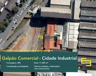 Prédio Comercial para alugar, 7000m² no Cidade Industrial, Contagem