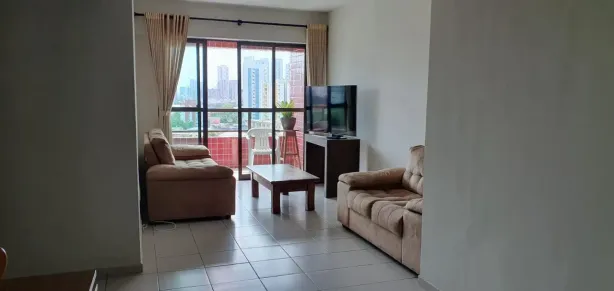 Apartamento com 3 Quartos para alugar, 92m² no Madalena, Recife