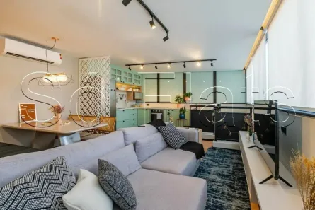 Apartamento com 1 Quarto para alugar, 65m² no Vila Olímpia, São Paulo
