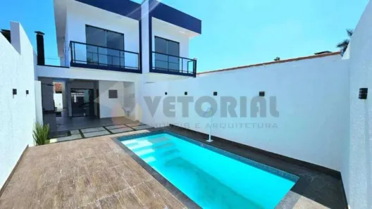 Casa com 3 Quartos à venda, 114m² no Jardim Porto Novo, Caraguatatuba