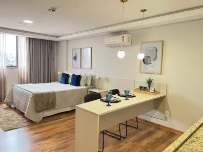 Flat com 1 Quarto para alugar, 35m² no Jardim dos Estados, Campo Grande