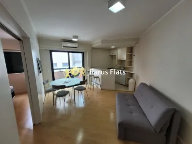 Flat com 1 Quarto para alugar, 40m² no Itaim Bibi, São Paulo