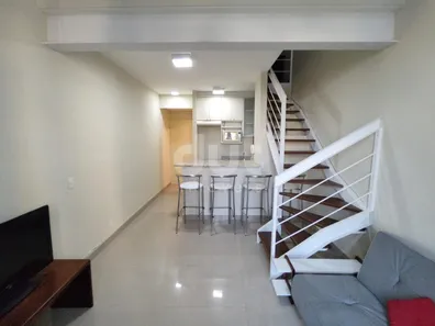 Apartamento com 1 Quarto para alugar, 57m² no Cambuí, Campinas