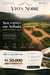 Lote/Terreno à venda, 600m² no Centro, Atibaia