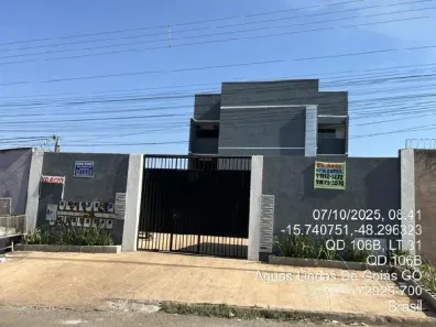Apartamento com 2 Quartos à venda, 50m² no Parque da Barragem Setor 10, Águas Lindas de Goiás
