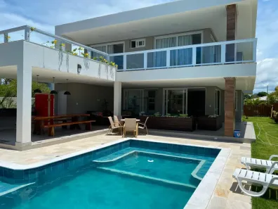 Casa de Condomínio com 7 Quartos à venda, 440m² no Guarajuba (Monte Gordo), Camaçari