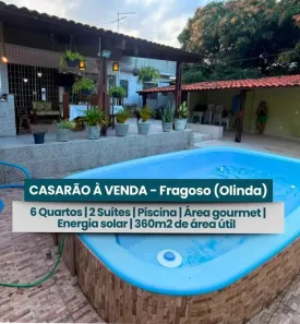 Casa com 4 Quartos à venda, 145m² no Fragoso, Olinda