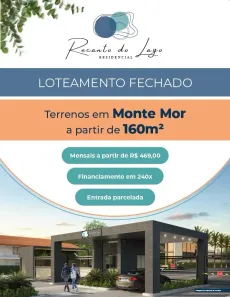 Lote/Terreno à venda, 160m² no Parque Residencial São Clemente, Monte Mor