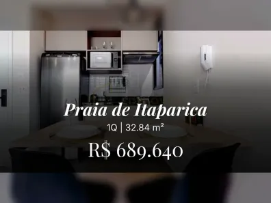 Apartamento com 1 Quarto à venda, 32m² no Praia de Itaparica, Vila Velha