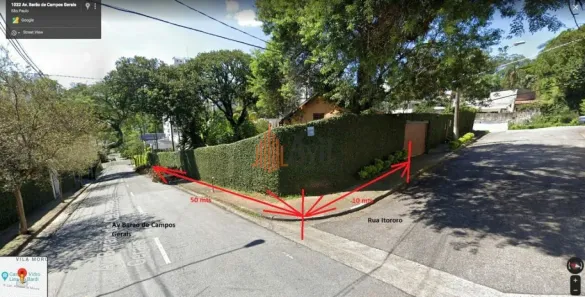Lote/Terreno à venda, 500m² no Vila Morumbi, São Paulo