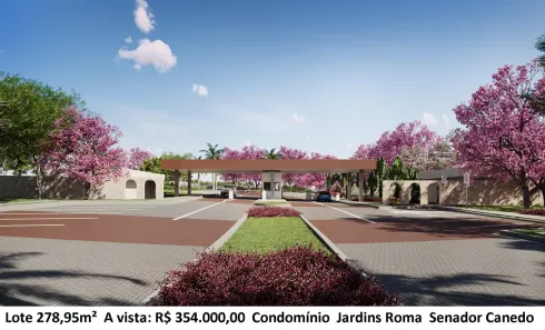 Lote/Terreno à venda, 278m² no Jardins Roma, Senador Canedo