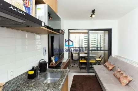 Apartamento com 1 Quarto à venda, 31m² no Indianópolis, São Paulo