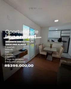 Apartamento com 2 Quartos à venda, 42m² no Cruz das Almas, Maceió