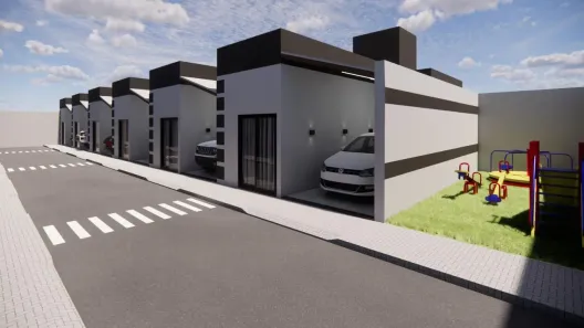 Casa de Condomínio com 2 Quartos à venda, 71m² no Jardim Europa, Uberlândia