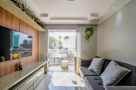 Apartamento com 2 Quartos à venda, 55m² no Vila Homero Thon, Santo André