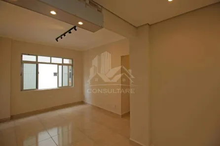 Apartamento com 1 Quarto para alugar, 55m² no José Menino, Santos