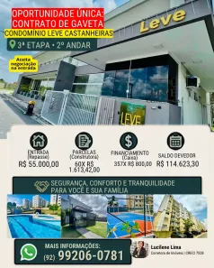 Apartamento com 2 Quartos à venda, 43m² no Gilberto Mestrinho, Manaus
