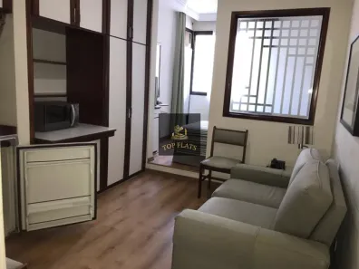 Flat com 1 Quarto para alugar, 30m² no Cerqueira César, São Paulo