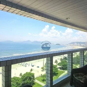 Apartamento com 3 Quartos para alugar, 135m² no Boqueirão, Santos