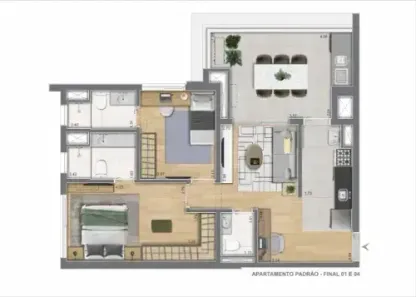 Apartamento com 2 Quartos à venda, 77m² no Pinheiros, São Paulo