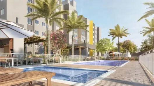Apartamento com 2 Quartos à venda, 41m² no Recanto Orquídeas, Monte Mor