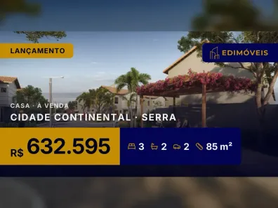Casa com 3 Quartos à venda, 85m² no Cidade Continental, Serra