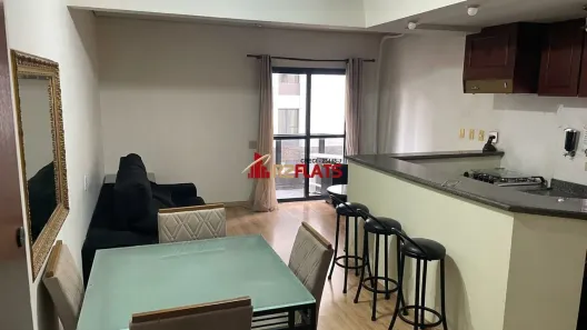 Apartamento com 1 Quarto para alugar, 50m² no Moema, São Paulo