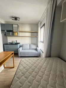 Apartamento com 1 Quarto para alugar, 18m² no Perdizes, São Paulo