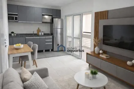 Apartamento com 2 Quartos à venda, 55m² no Vila Industrial, São José dos Campos