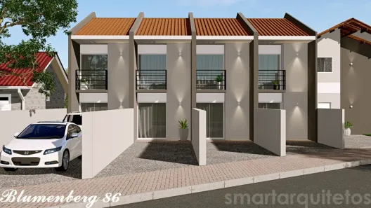 Sobrado com 2 Quartos à venda, 64m² no Itoupava Central, Blumenau