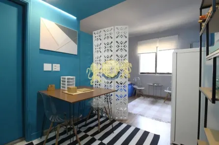 Flat com 1 Quarto à venda, 24m² no Moema, São Paulo