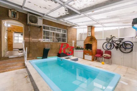 Sobrado com 2 Quartos para alugar, 117m² no Marapé, Santos